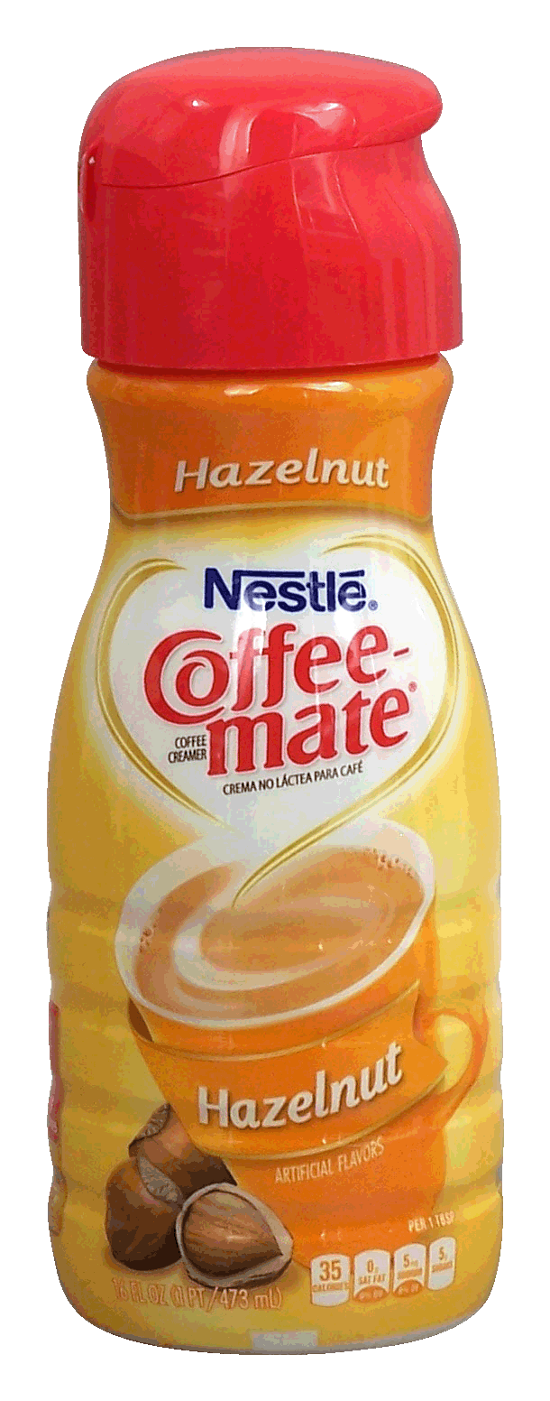 Nestle Coffee-mate hazelnut flavored liquid coffee creamer Full-Size Picture